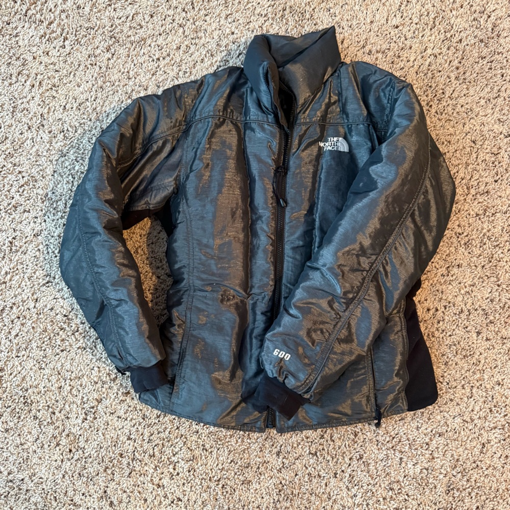 The North Face Charcoal Puffer Jacket